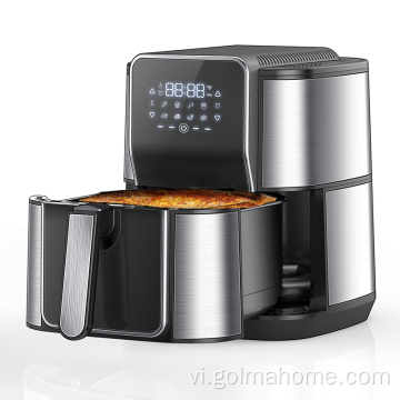 New SS Cover Air Fryer Oven Multi-Function Super Heat